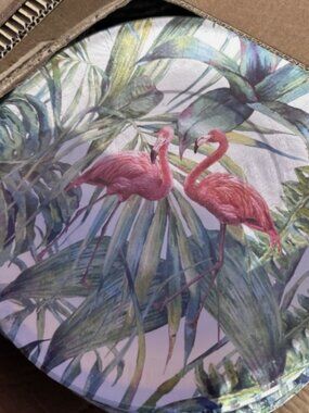 Flamingo Dinner Paper Plates 10.5” x 10.5"